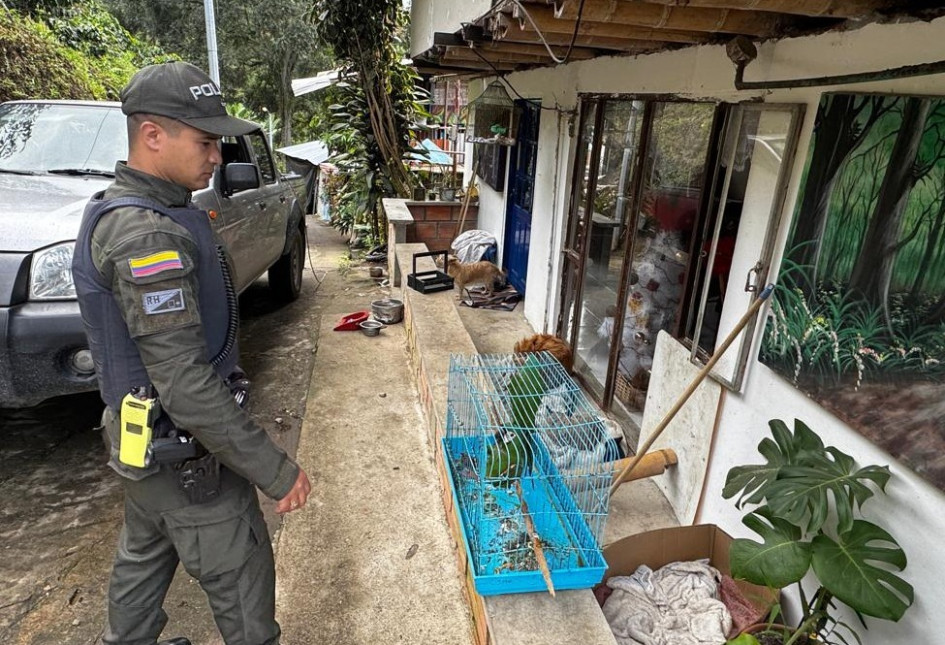 El recorrido por la vereda Cuchilla de los Santa. 