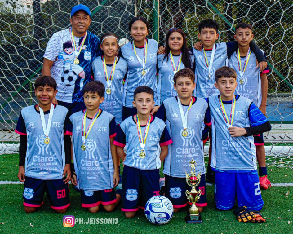 Estudiantil de Villamaría, equipo campeón