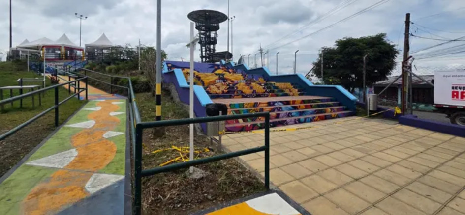 Murales en el Mirador: Pereira renueva su paisaje cultural en Altagracia