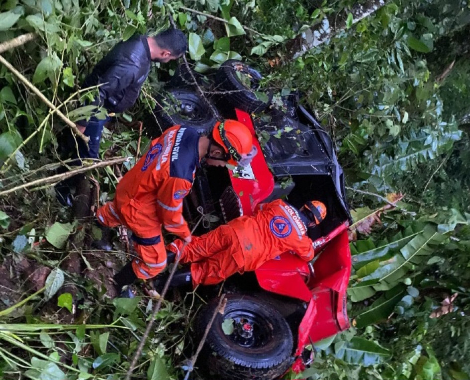 El accidente del campero