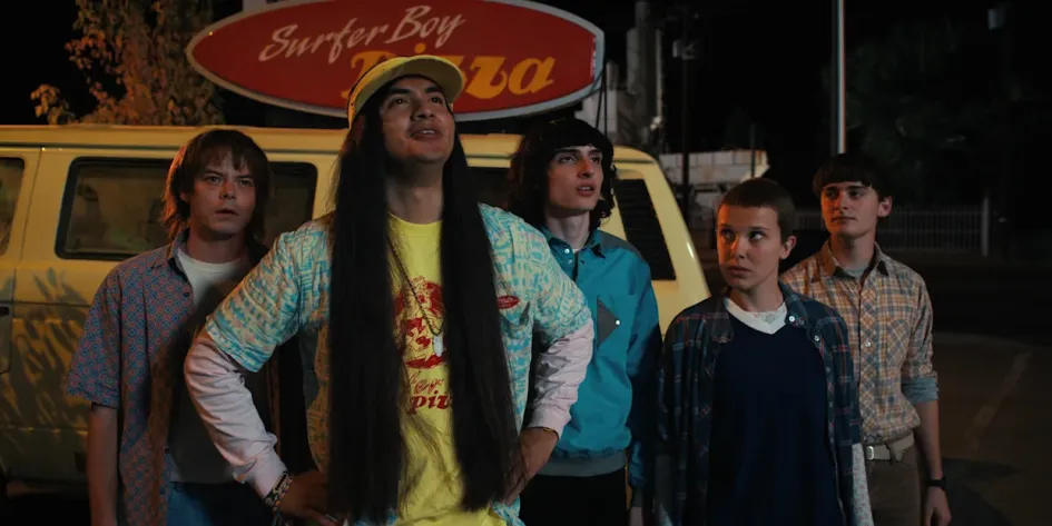 Fotograma de una escena de la quinta y última temporada la afamada serie 'Stranger Things', de Netflix.