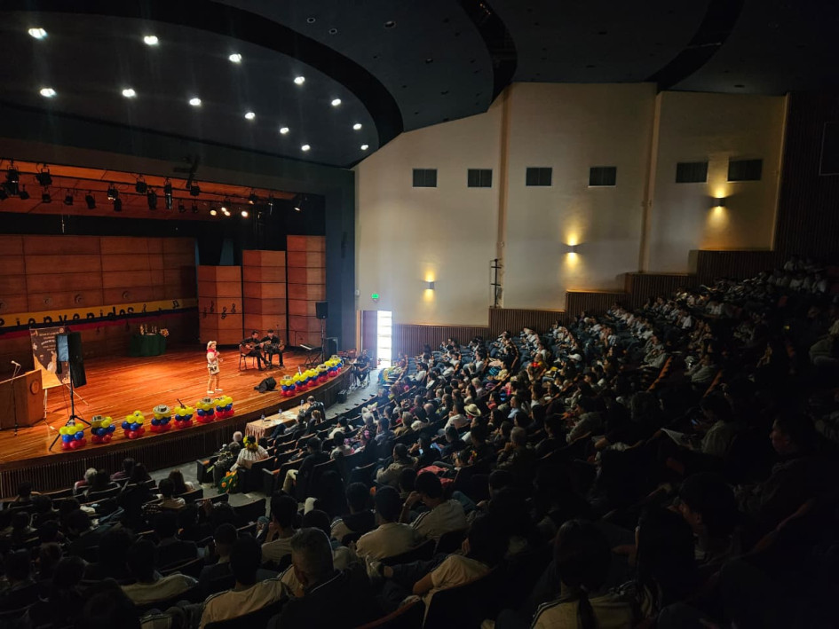 Festival de la Canción Colombiana “Aracely Aristizábal” realizado en el Auditorio K de la Universidad Nacional de Colombia