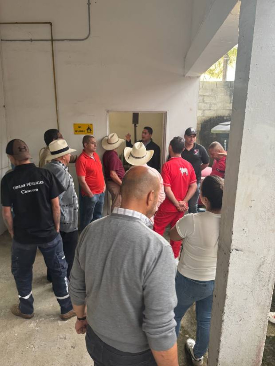 Fotos I Facebook I alcaldías I LA PATRIA  En Caldas reportan obras en dos centrales de sacrificio, una de ellas a punto de entrar en servicio. Sigue indemnización para víctimas. Además, cierre de una vía y trabajos en otras.