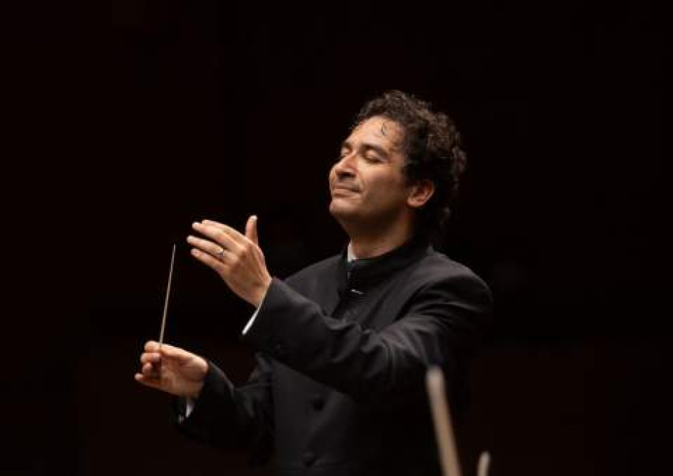 El director de orquesta colombiano Andrés Orozco Estrada. 