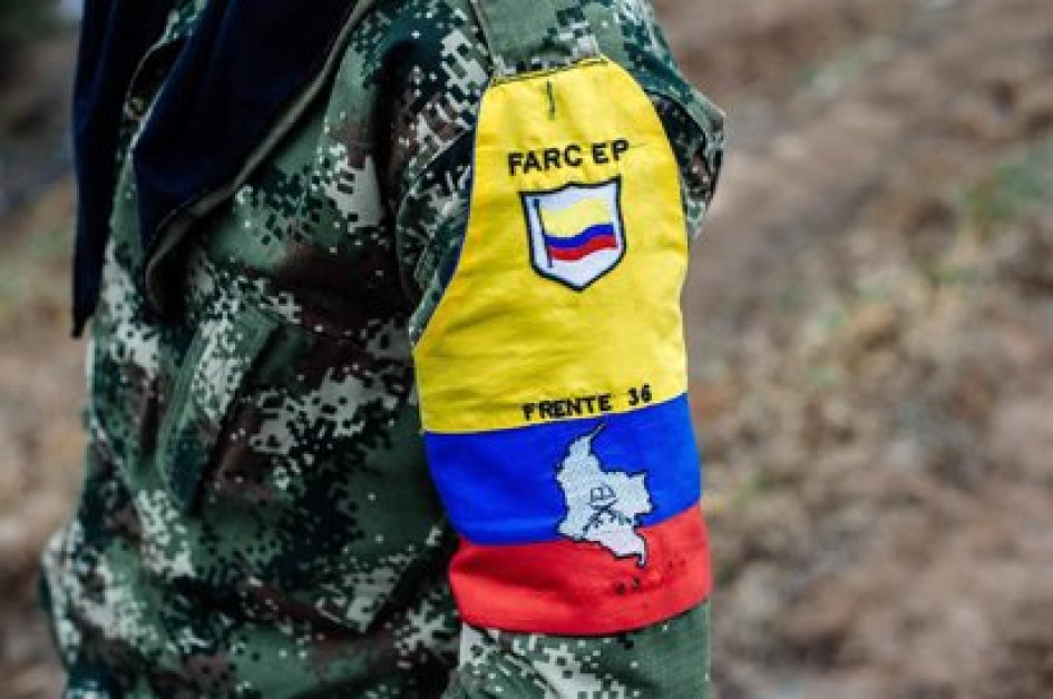La institución indicó que en el campamento hallaron 20 brazaletes alusivos al "Frente 33 de las Farc".