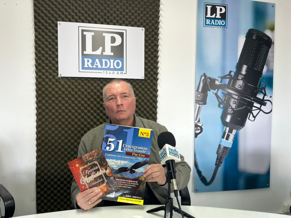 Carlos Eduardo Orozco, crucigramista de LA PATRIA por 33 años