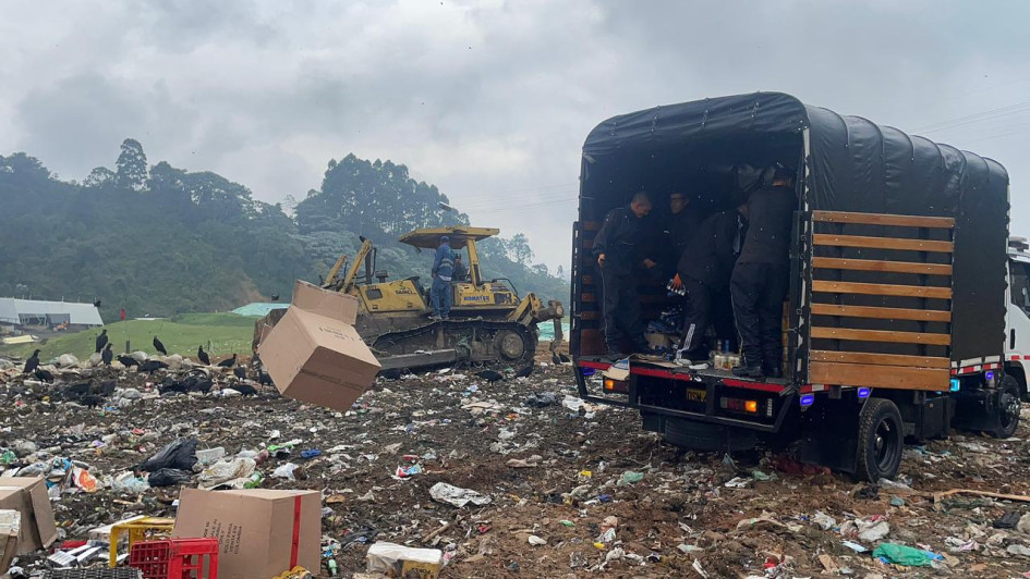 Los elementos destruidos se incautaron entre el 2021 y el 2025.