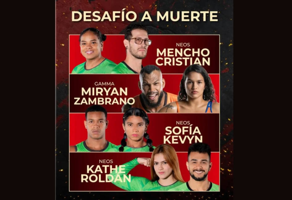 Ellos son los participantes que se enfrentaron en la noche de eliminación del Desafío Siglo XXI. Un equipo perdió a una pareja.
