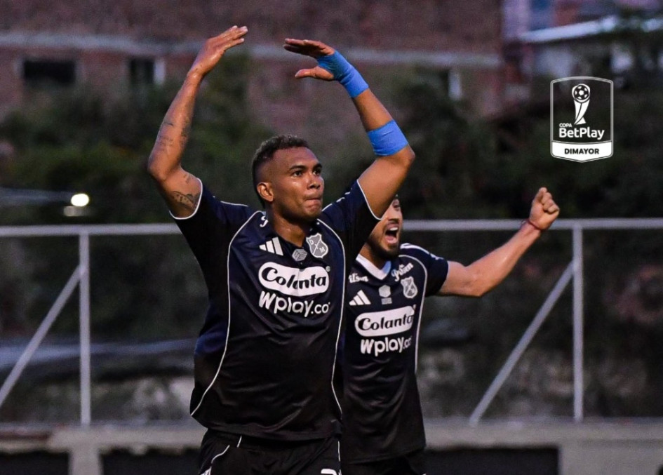 Un gol Diego Moreno le da la ventaja al Medellín para el juego de vuelta de la semifinal de la Copa BetPlay ante Envigado.