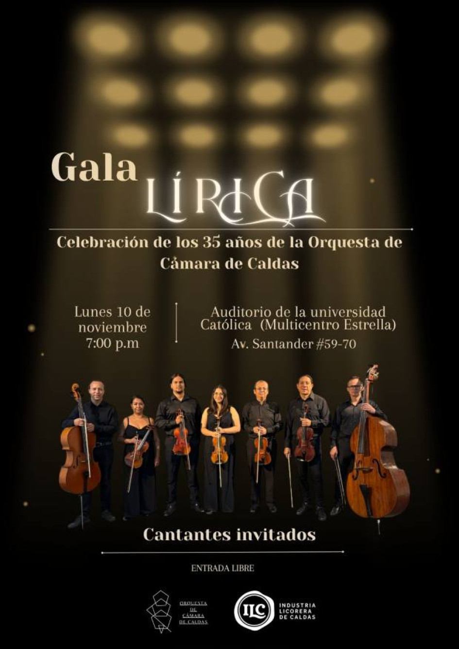 Imágenes I Cortesía para LA PATRIA  La invitación a la comunidad es para acompañar y disfrutar con los 35 años de esta reconocida Orquesta de Caldas. La presentación será este lunes 10 de noviembre del 2025.