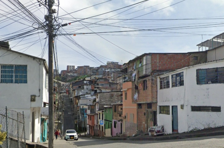 Foto| Google maps| LA PATRIA  Sector del homicidio, calle 16A#30-56, barrio Jesús de la Buena Esperanza de Manizales.