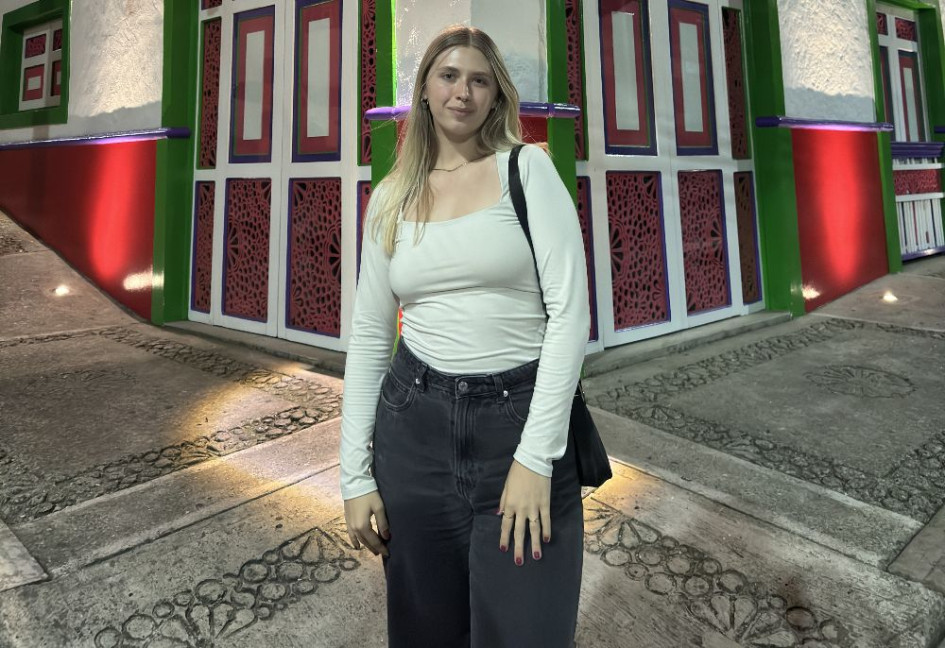 Martyna Węgorowska es polaca, tiene 24 años y desde julio vive en Pereira. Dice estar enamorada de Manizales, de la calma de Pereira y de la región. 