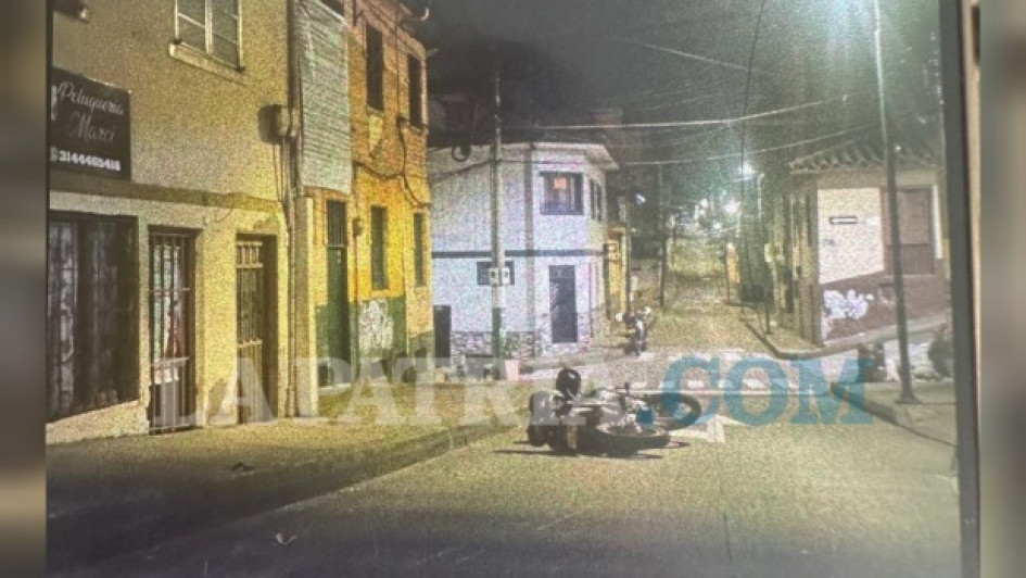 El accidente ocurrió en la carrera 24, entre calles 30 y 29, barrio Linares.