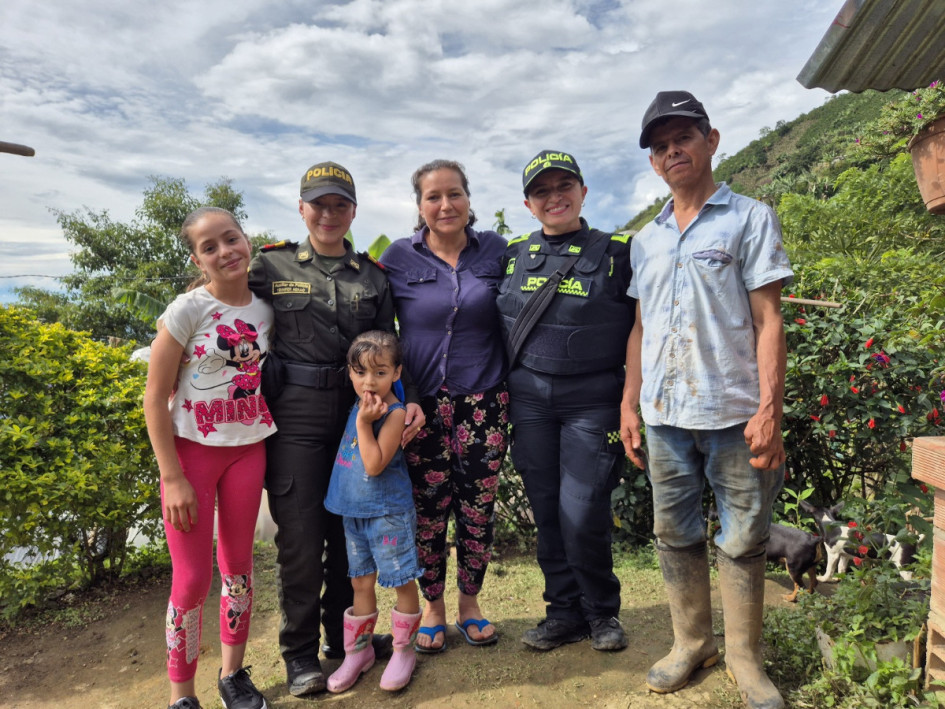 Hora y media tardaron en llegar desde el casco urbano hasta la finca de la auxiliar.