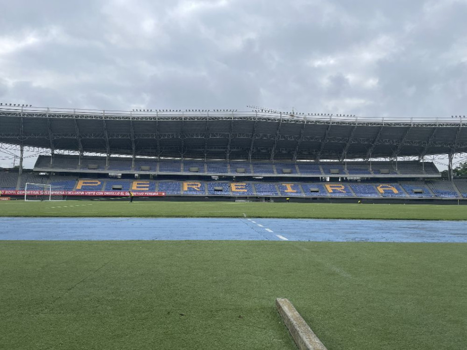 Las obras en el estadio Hernán Ramírez Villegas de Pereira durarán al menos 6 meses. Esperan entregarlo remodelado para mayo de 2026