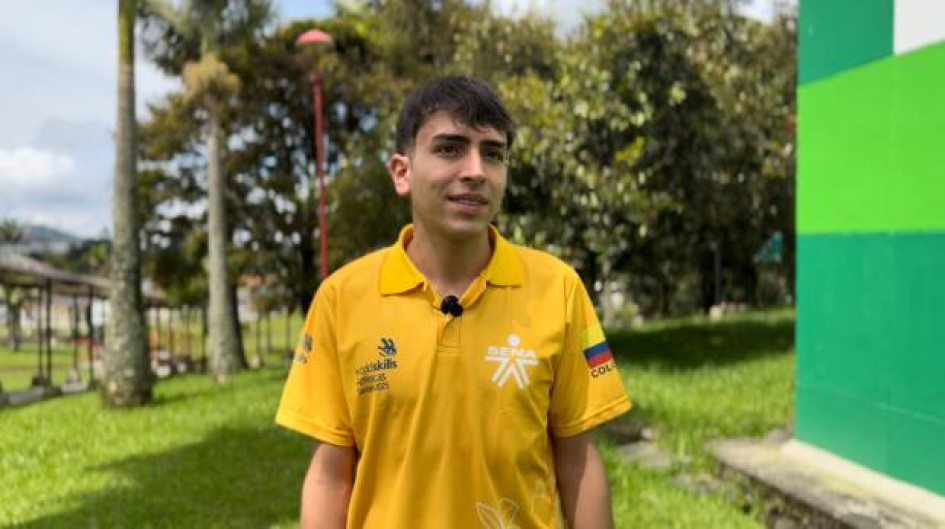 Foto I Cortesía Sena Caldas I LA PATRIA  Juan Daniel Gómez Laserna representará a Colombia en WorldSkills International 2026 en Shanghái (China).