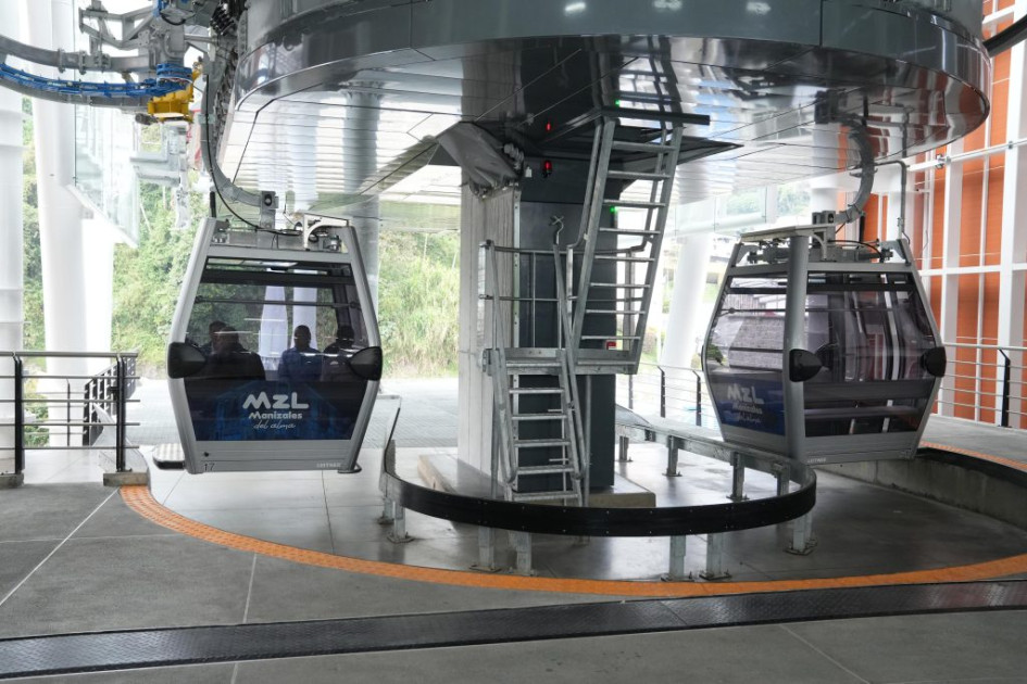 El sistema del cable aéreo de Manizales sumó 17 nuevas cabinas.