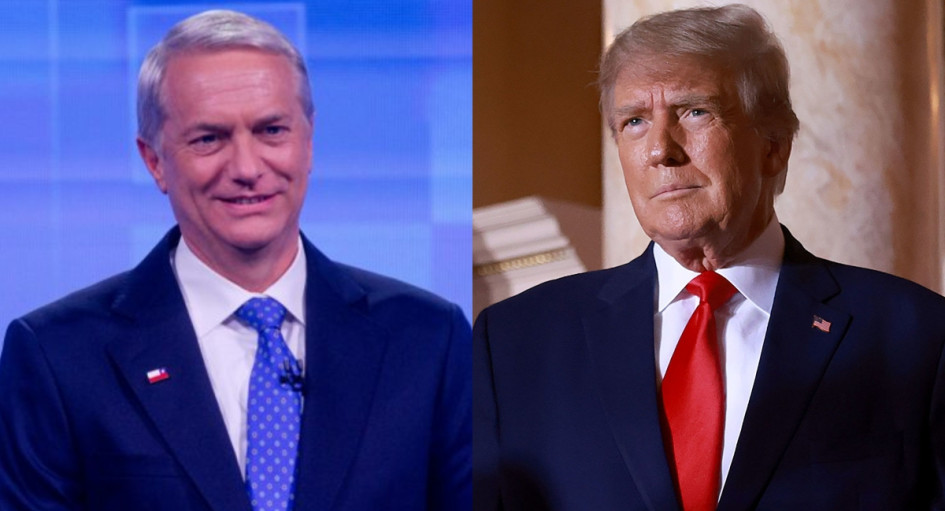 José Antonio Kast, presidente electo de Chile, y Donald Trump, mandatario de Estados Unidos.