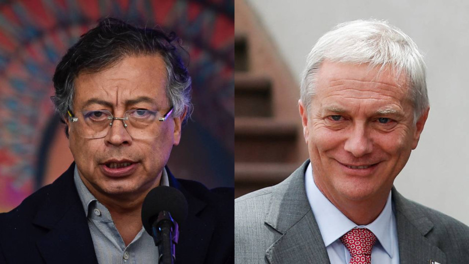 Gustavo Petro, presidente de Colombia, y José Antonio Kast, mandatario electo de Chile.