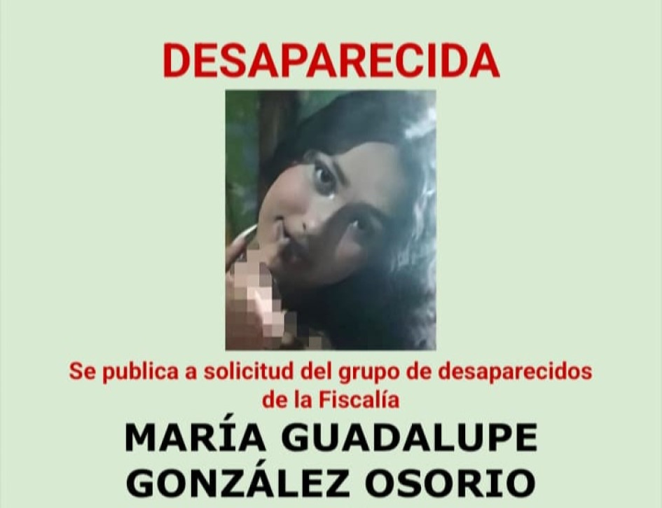 La desaparecida de 12 años.