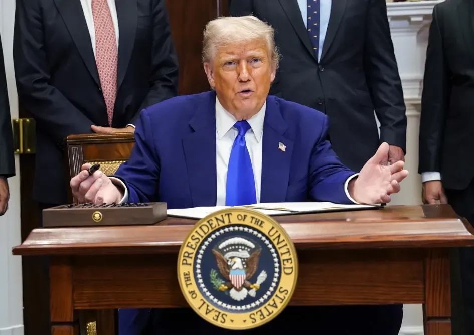 Donald Trump, presidente de Estados Unidos.