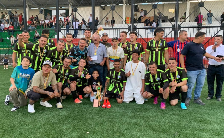 La vereda El Río se consagró campeón del torneo interveredal de fútbol en Neira (Caldas).