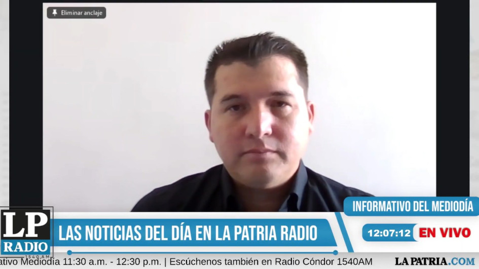  Byron Saltos, CEO de la empresa manizaleña Visados para USA.