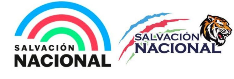 Estos son los logos del Movimiento Salvación Nacional