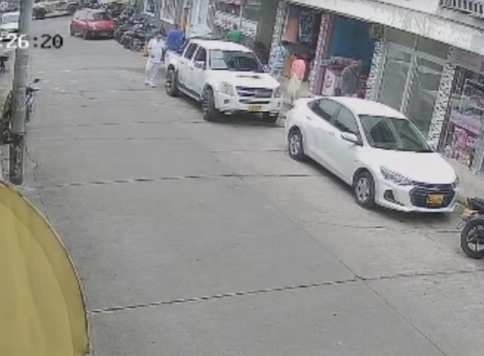 Las autoridades interceptaron al conductor, a quien intentó linchar la comunidad.