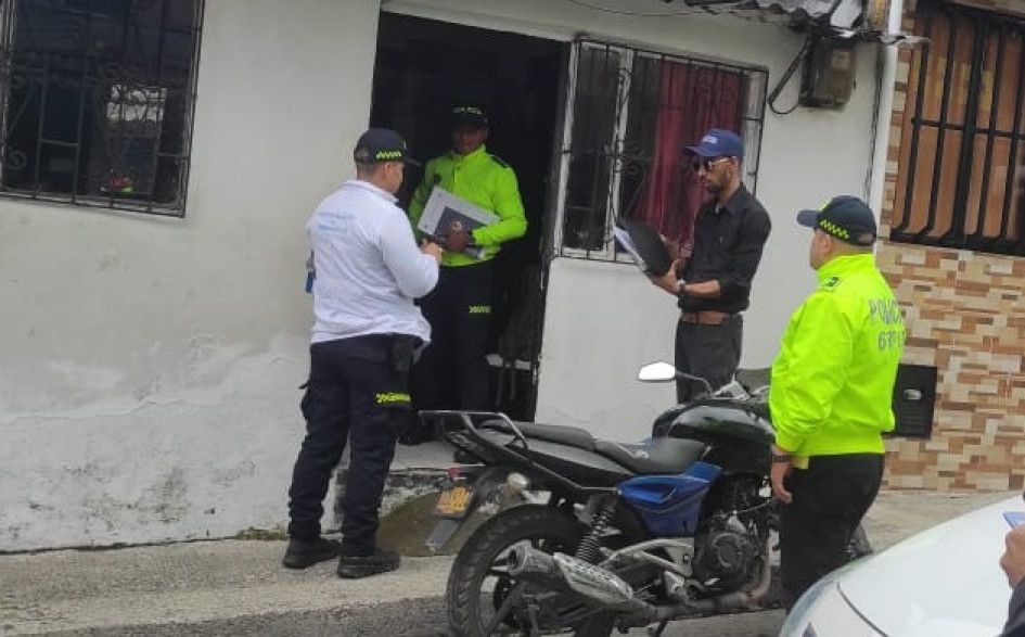 El inmueble intervenido.