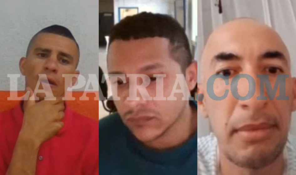 Leonardo Pérez, Andrés Moreno y Julio Colina, los que faltaban por aceptar cargos.