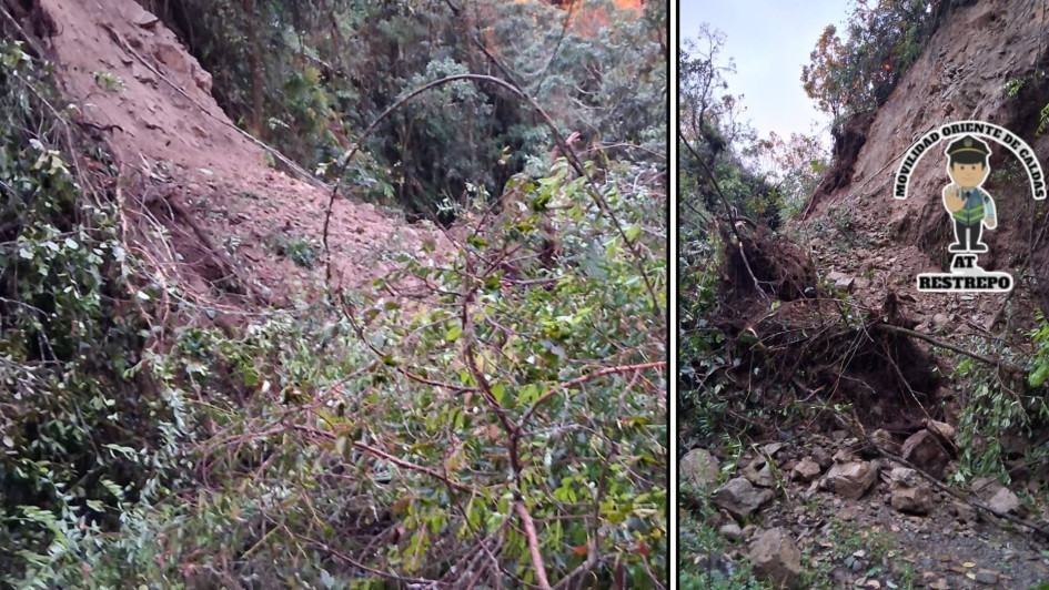 En el Oriente de Caldas, un municipio amaneció afectado por derrumbes este miércoles (17 de diciembre). Estas son las vías cerradas.