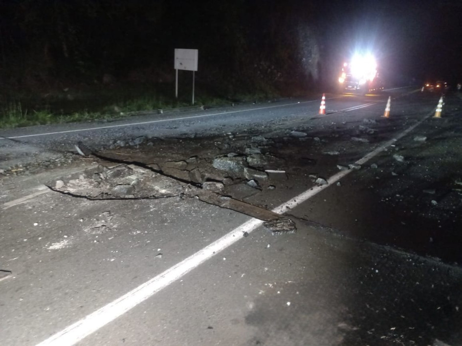 La explosión se registró en límites entre Caldas y Antioquia.