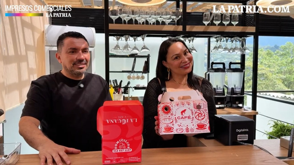 Andrés Soto Parra y Diana Carolina Mejía. Conozca la historia detrás de la caja de La Iguana Café en Manizales.