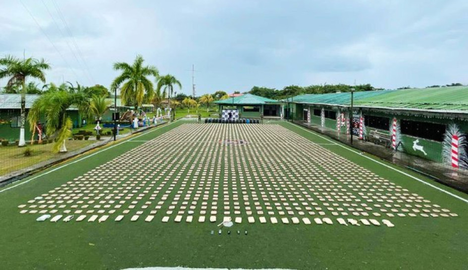 1,5 toneladas de marihuana fueron incautadas por las autoridades. Viajaban en 3 mil 228 paquetes a través del Pacífico.