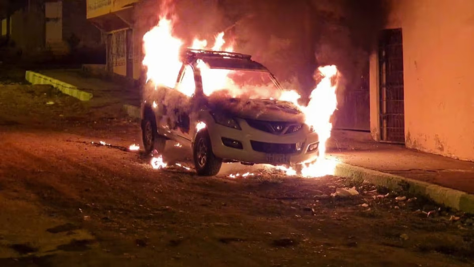 Los ataques ocurrieron en el transcurso de una hora (entre las 02:30 y las 03:30)