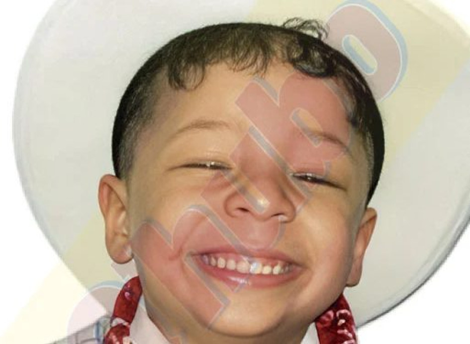 Thiago López Giraldo, de 4 años