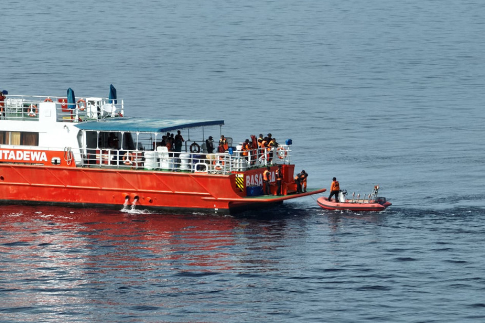 Labores de búsqueda en Indonesia.