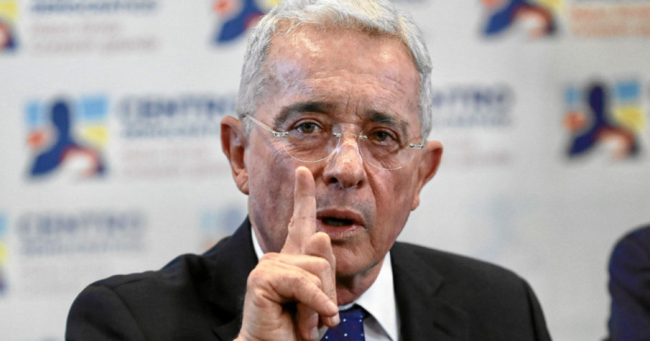 Álvaro Uribe Vélez, expresidente de Colombia.