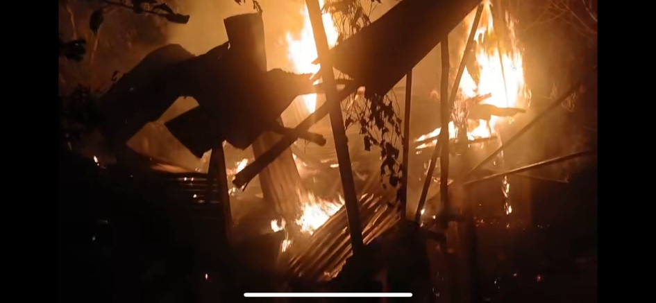 Incendio atendido por Bomberos