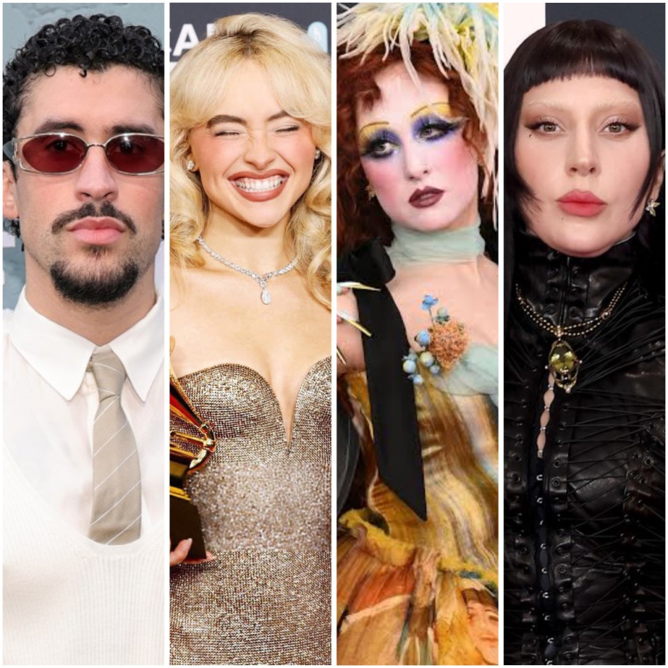 De Bad Bunny a Lady Gaga: vea los nominados a los Grammys 2026
