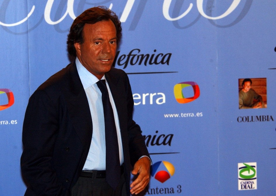 Julio Iglesias, artista español.