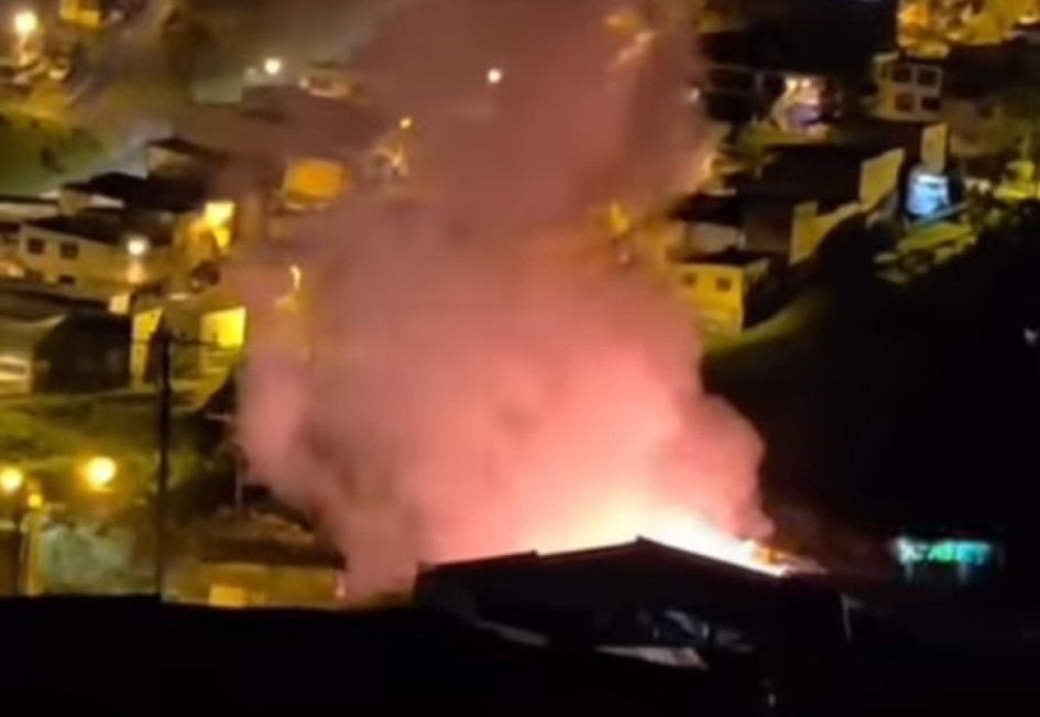 Incendio de esta madrugada