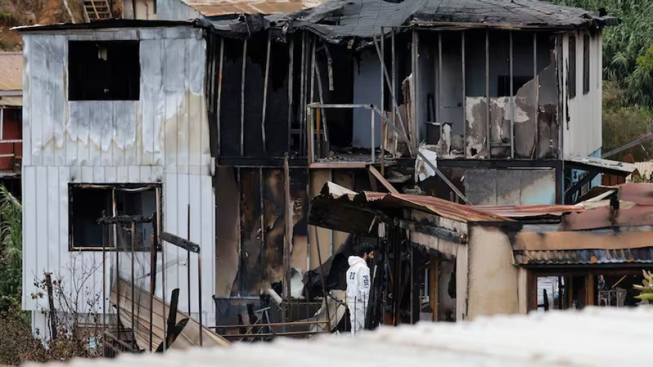 El siniestro se registró específicamente en el Cerro Placeres pasadas las 04:00 hora local