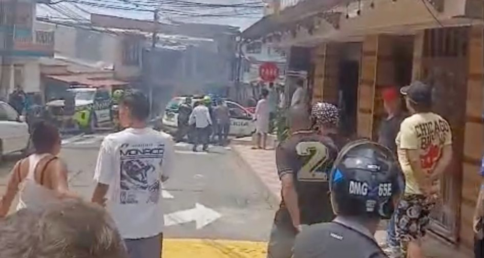 La balacera que alertó a los habitantes del sector fue producto de un intercambio de disparos entre integrantes del esquema y los presuntos delincuentes. 