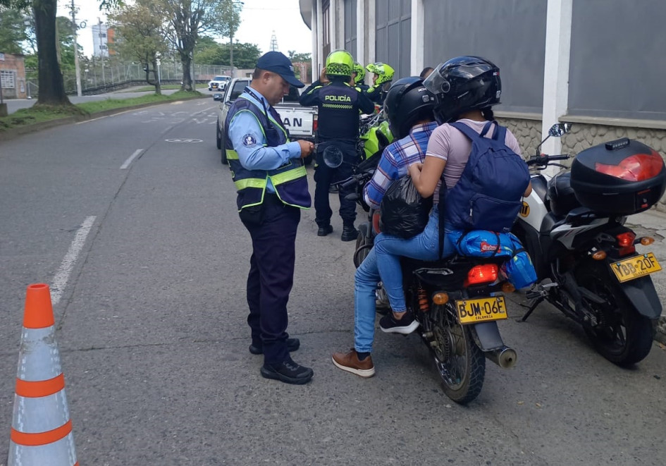 En Chinchiná acuden al aumento de agentes y uso de tecnologías para disminuir los accidentes.