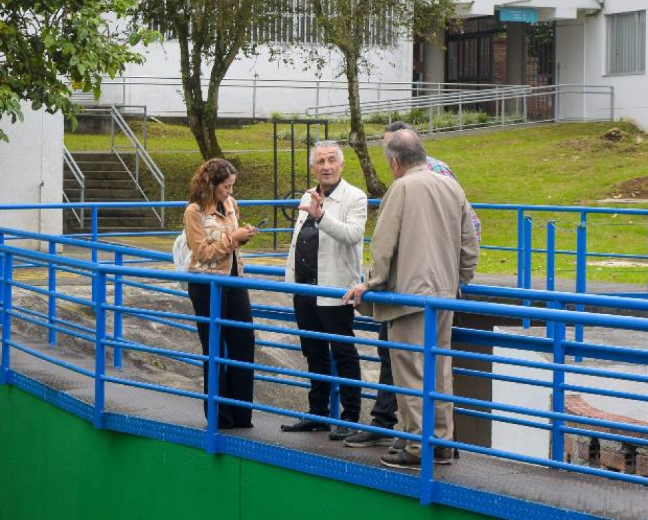 Foto I Cortesía Unal I LA PATRIA  Wenceslao Martín Rosales, director de Cooperación al Desarrollo de la Universidad de Granada, visitó Manizales, donde habló de temas como hidrología.