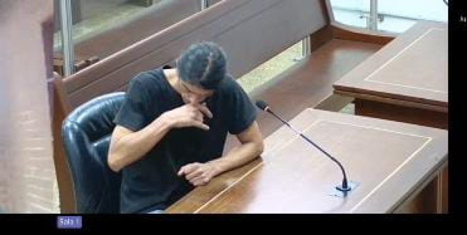 Este hombre, de 35 años, es señalado de maltratar a sus padres, de 65 y 77 años, en Manizales. Al parecer, les pide a diario plata para estupefacientes y si no le dan, los amenaza.