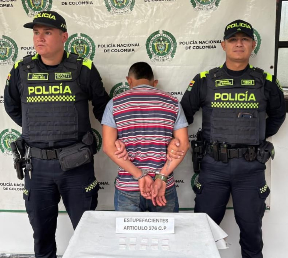 Entre el 30 de enero y el 1 de febrero capturaron a 46 personas, 3 por orden judicial y 43 en flagrancia, debilitando de manera significativa el tráfico local de sustancias ilícitas en distintos municipios del departamento.