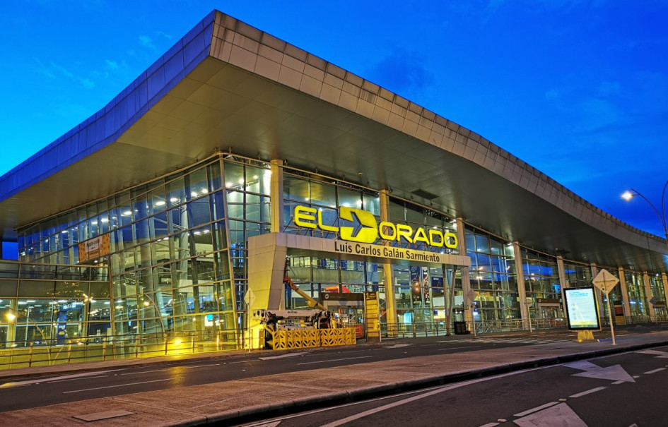 Aeropuerto Internacional El Dorado, de Bogotá.